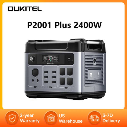 Portable Power Station,  Fast Charging, Solar Generator for Home Backup, Camping & RV