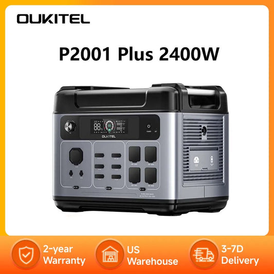 Portable Power Station,  Fast Charging, Solar Generator for Home Backup, Camping & RV
