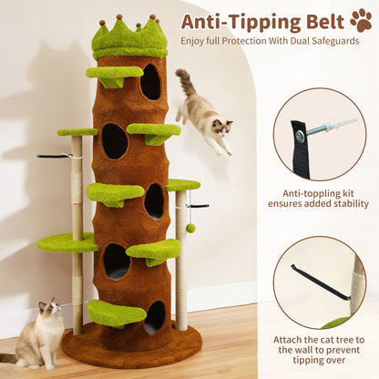 Cat Tree Tower with Scratching Post