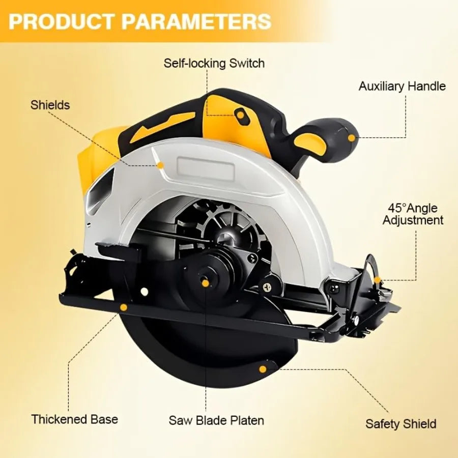 Cordless Circular Saw -  7"