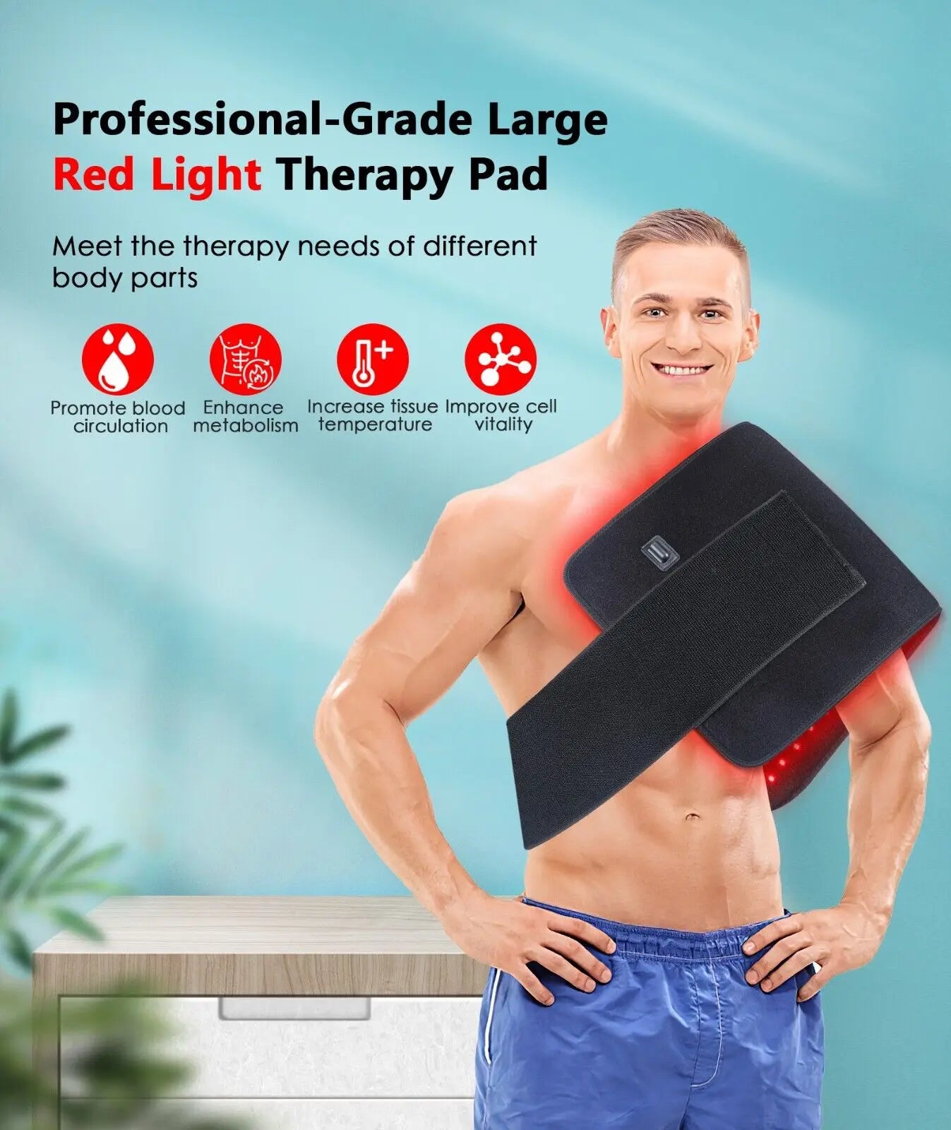 LED Red Light Therapy Mat Infrared