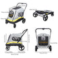 Folding Dog Stroller  Dog Jogger for Small to Large Dogs
