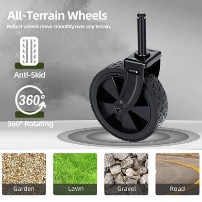Collapsible Wagon with Wheels -Lightweight Utility, Camping