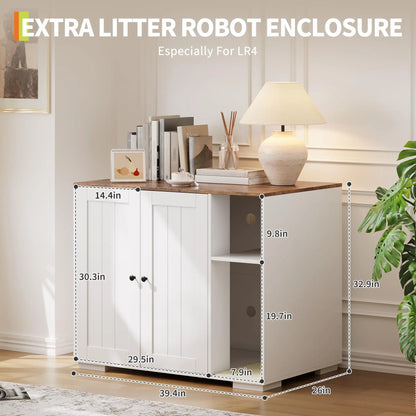 Cat Litter Enclosure For Litter Robot