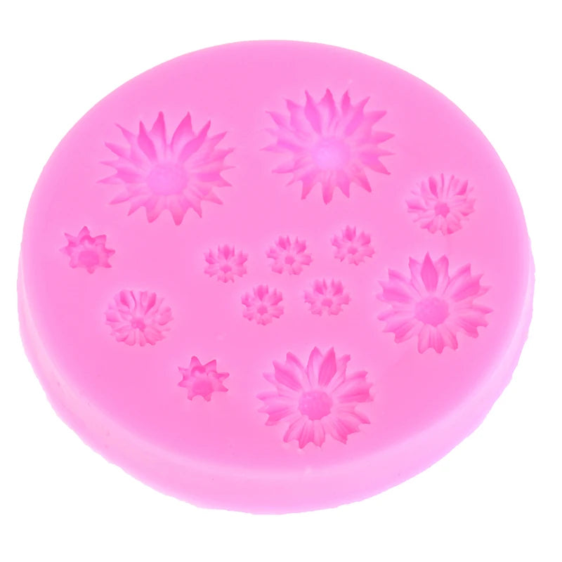 Rose Garland Silicone Fondant Mold For Cake