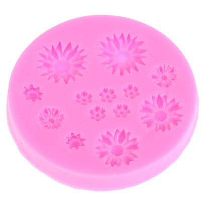 Rose Garland Silicone Fondant Mold For Cake