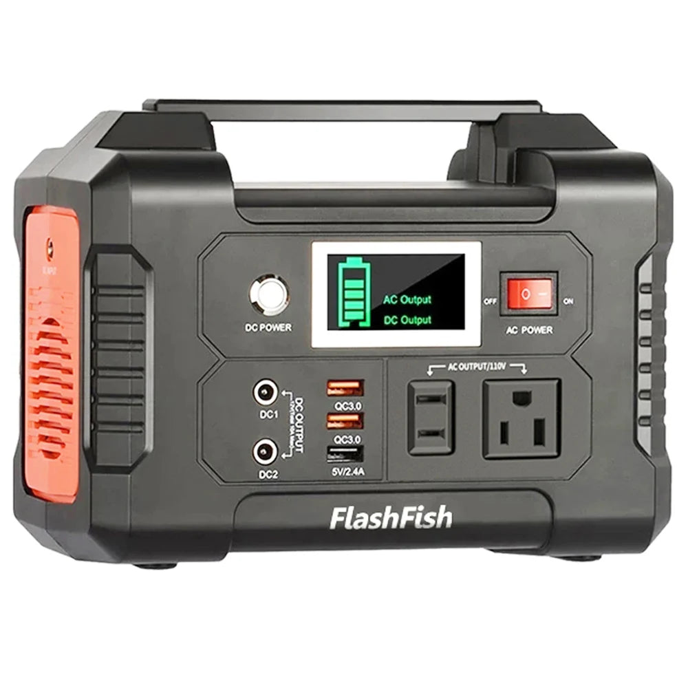 Portable Power Station,  Solar Generator,  Battery Backup for Camping