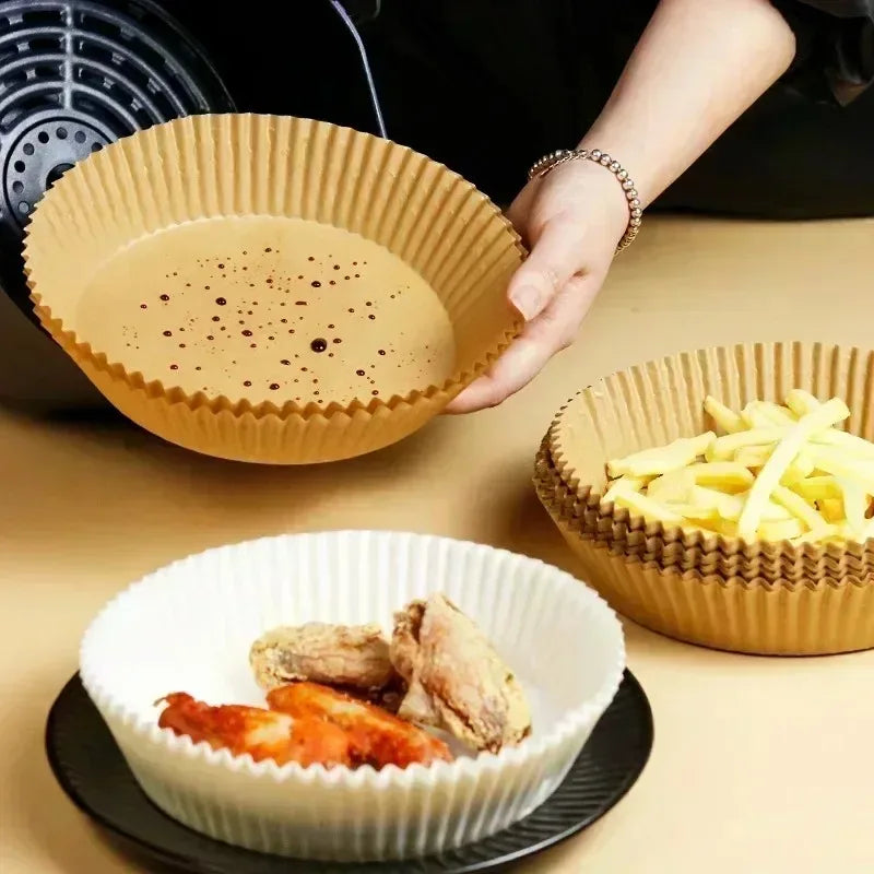 Air Fryer Baking Papers and Round  Paper Liners