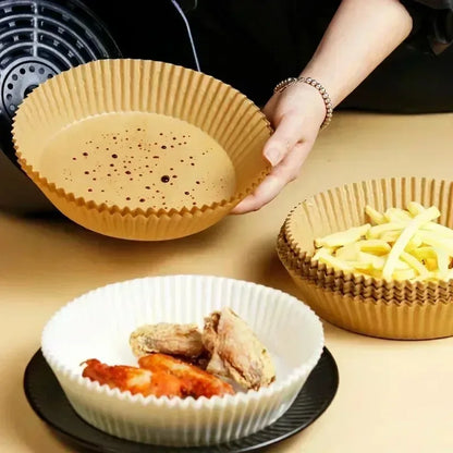 Air Fryer Baking Papers and Round  Paper Liners