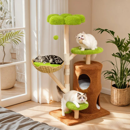 Cat Tree Tower, Scratching Post, Cat Condo House