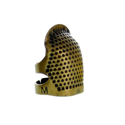 Sewing Thimble,  Vintage Needle