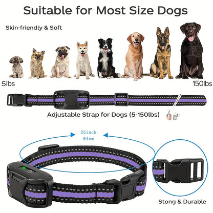 Electric Dog Training Collar For 5-120lbs Puppy