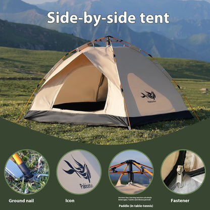 Instant Golden Tent - Sun & Rain Shelter