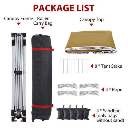 Locking Canopy Tent, Waterproof and UV Protection