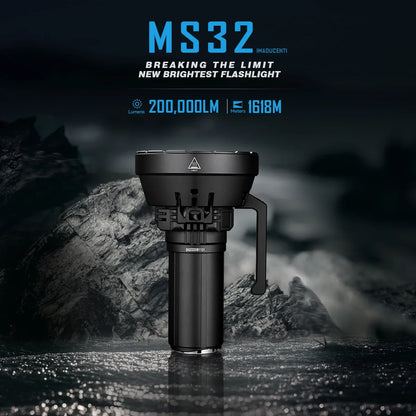 200000 Lumen High Power LED Flashlight