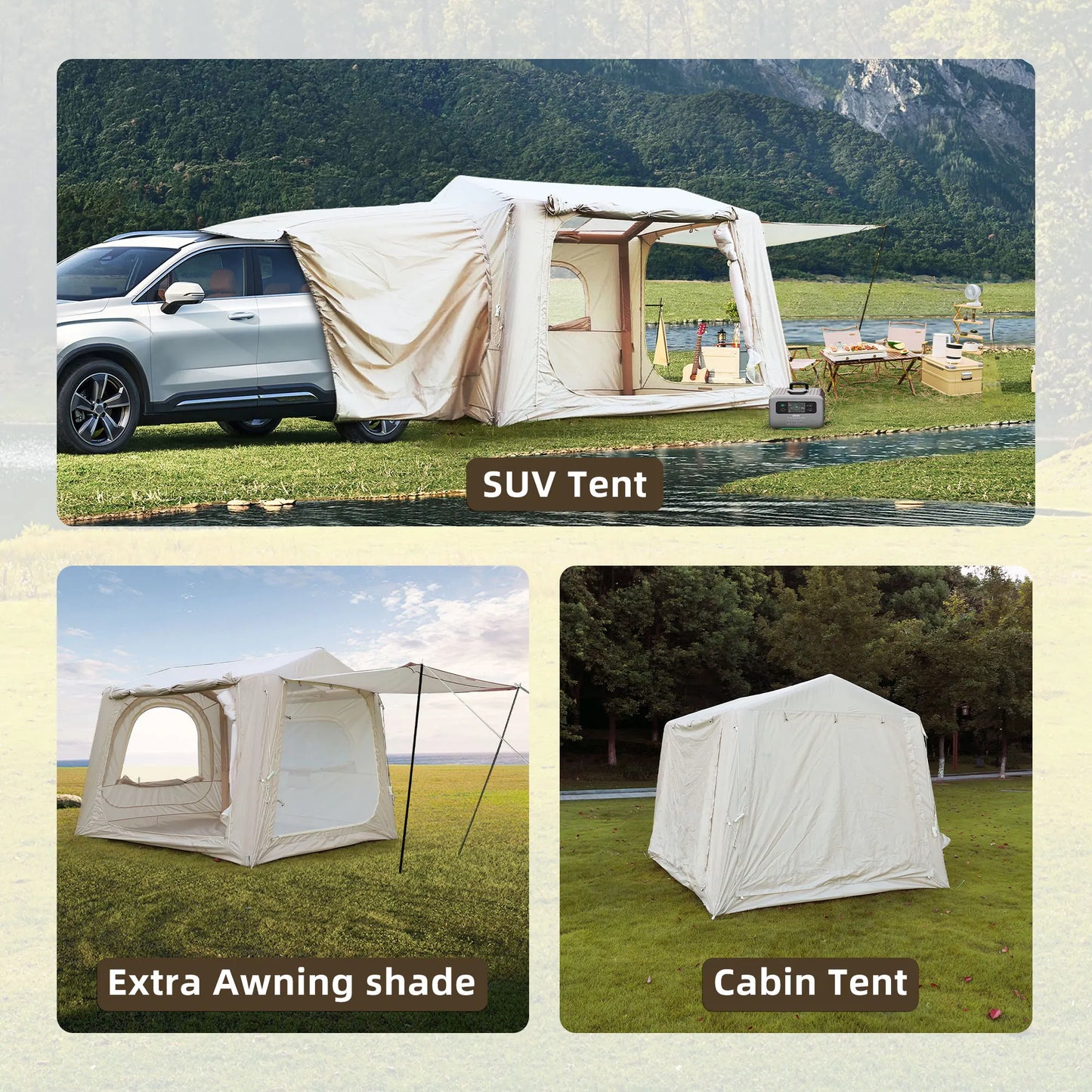 Inflatable Tents for SUV Camping