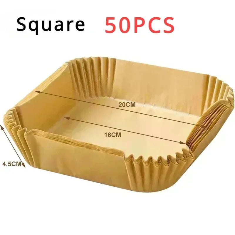 Air Fryer Baking Papers and Round  Paper Liners