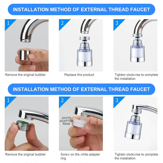 Kitchen Faucet  Chlorine Heavy Metal Water Filter