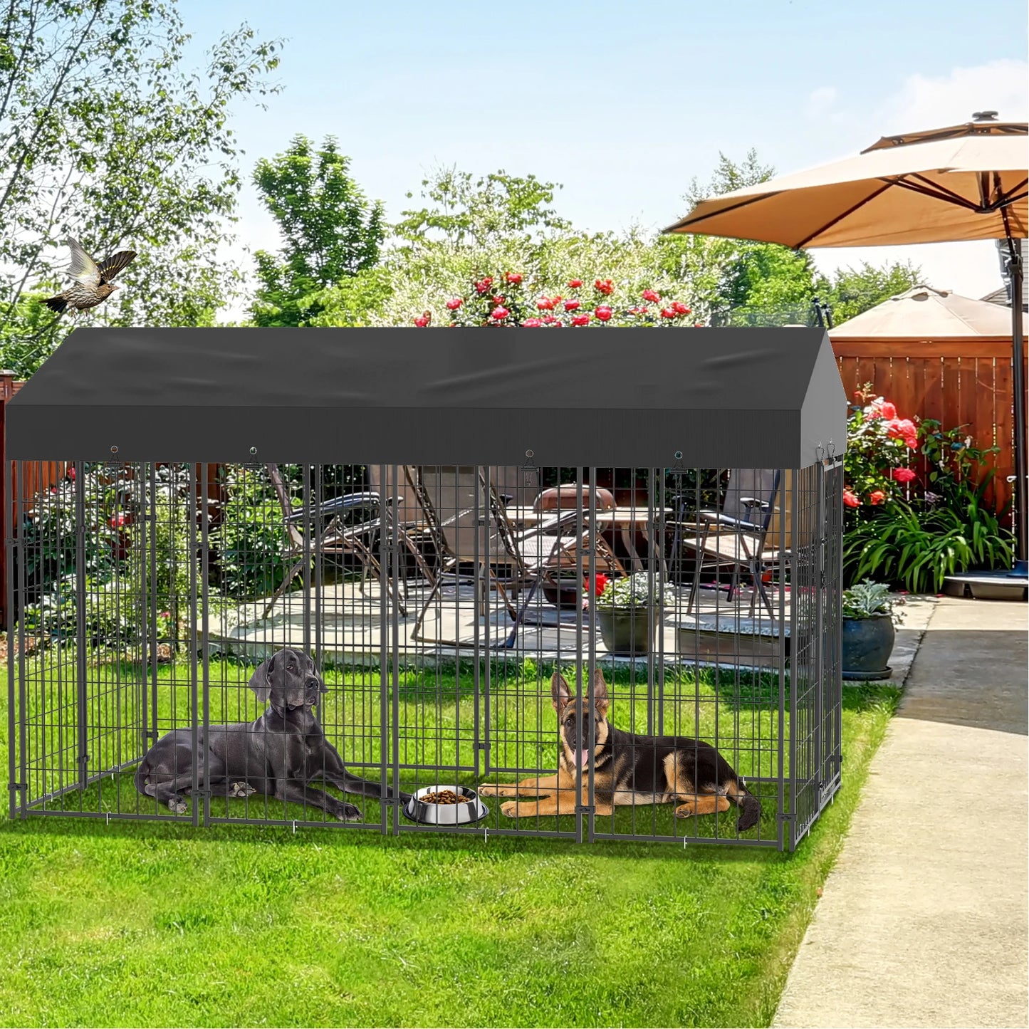 Large Dogs Welded Wire Kennels