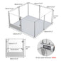Dog Playpen, Whelping Pen, Puppy Playpen with Waterproof Fertility Pad