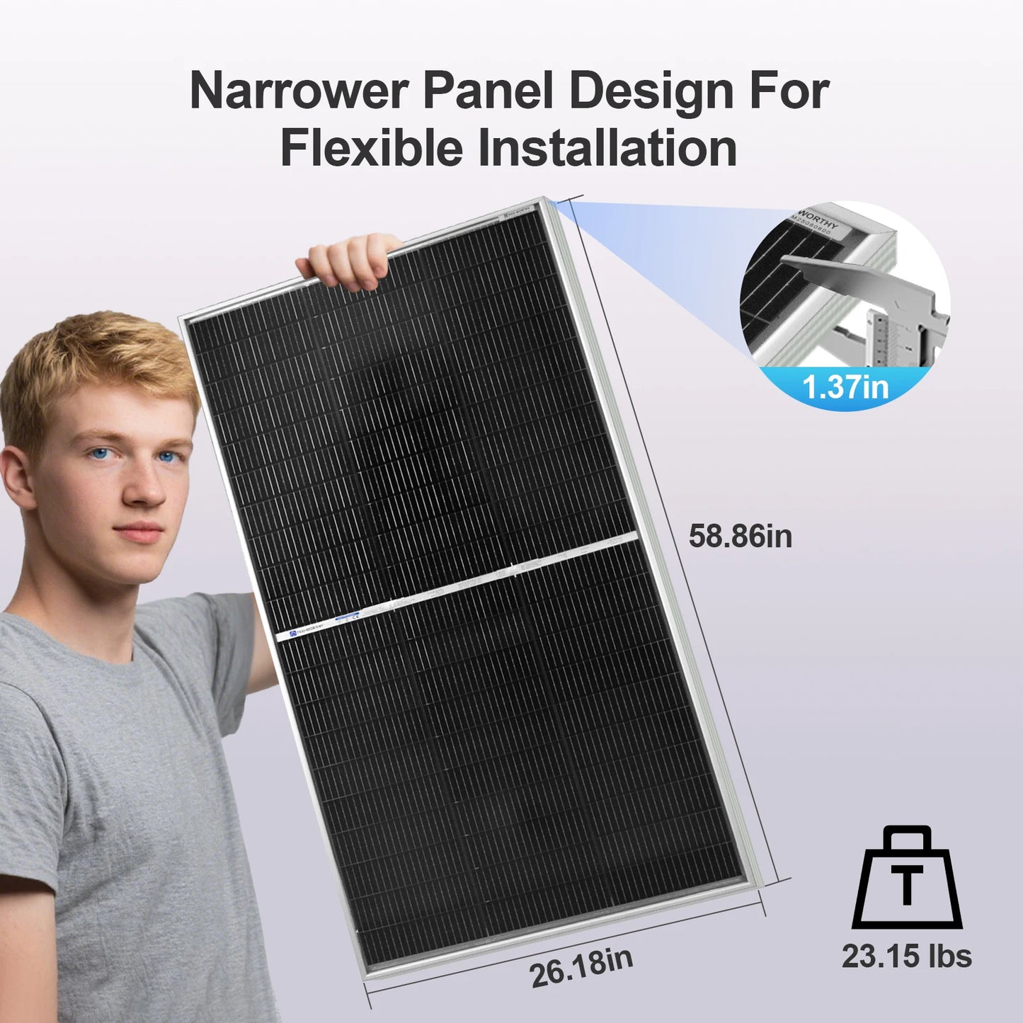 Solar Panels with Upgrade Ground Mount