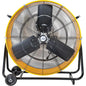 30 Inches 12350 CFM Floor Drum Fan, DC Brushless Motor