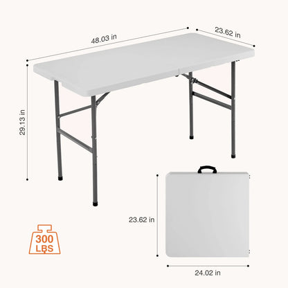 Portable Folding  Table with Carrying Handle