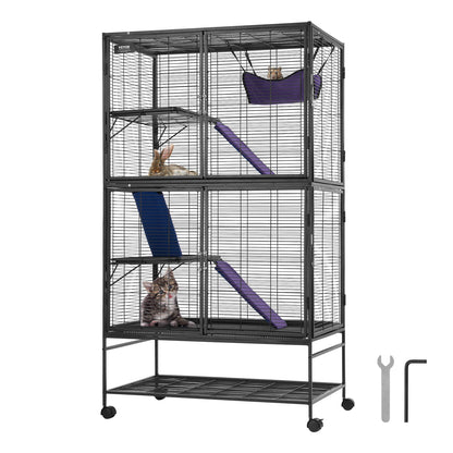 Rolling Small Animal Cage for Rats Hamster Guinea Chinchilla
