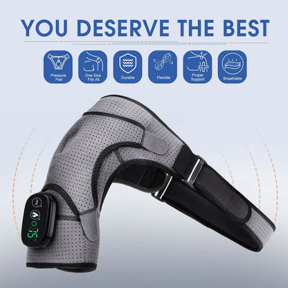 Shoulder Massage Belt Led Hot Compress