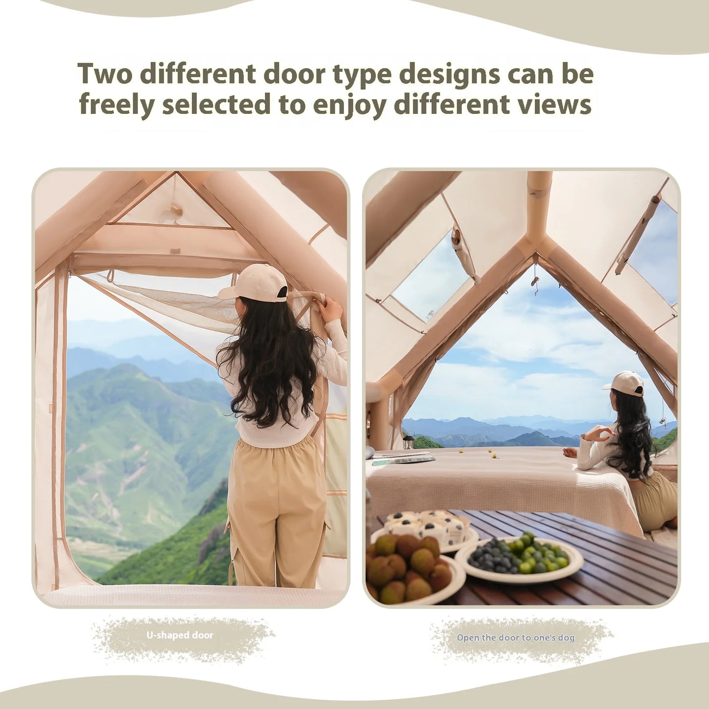 Inflatable Tents For Luxury Camping