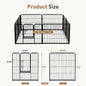 Dog Playpen  24 Inch to 32 Inch Foldable for Camping