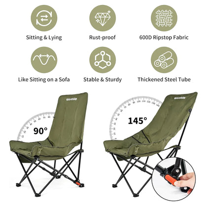 High Back  Adjustable Lounge Chair