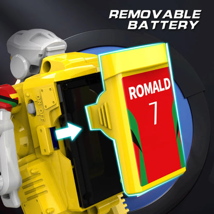 2-Player RC Soccer Robot Battle Toy For Kids Christmas Gifts