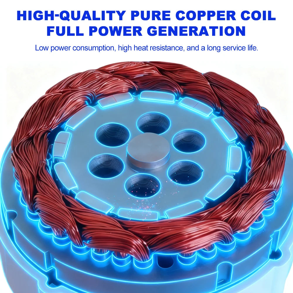 Vertical Wind Turbine  Low-Speed Permanent Magnet Generator