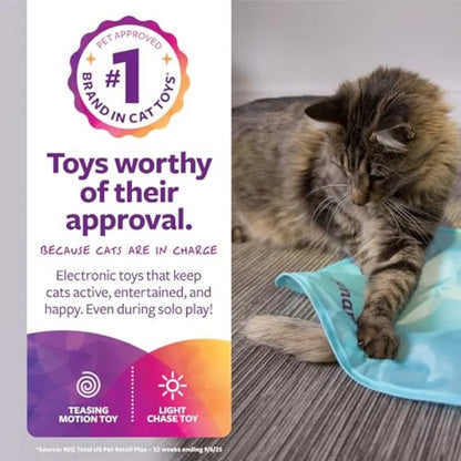 Electronic Moving Toys for Cats, Battery Powered