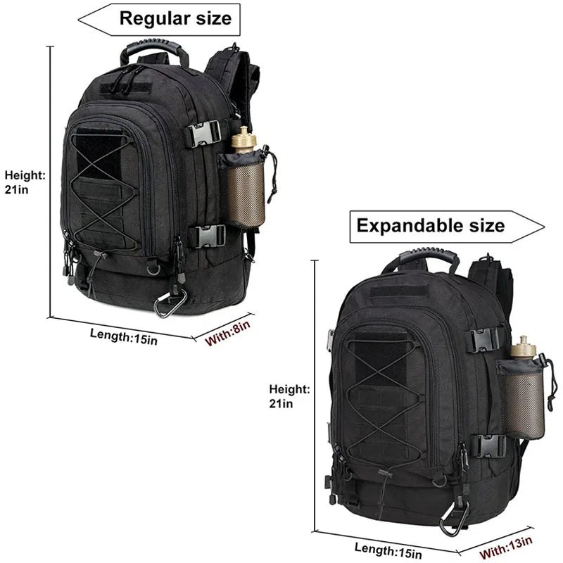 Backpack Army Rucksack Outdoor Travel Hiking