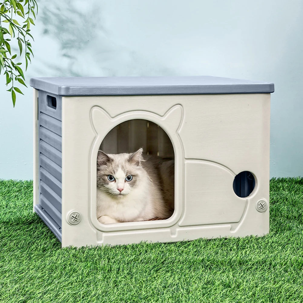 Cat Houses & Condos Rainproof for Small Pets