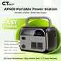 Portable Power Station, Solar Generator , UPS Backup Battery, AC/DC/USB Output for Camping