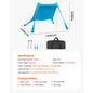 Pop Up Beach Canopy for Family Outings