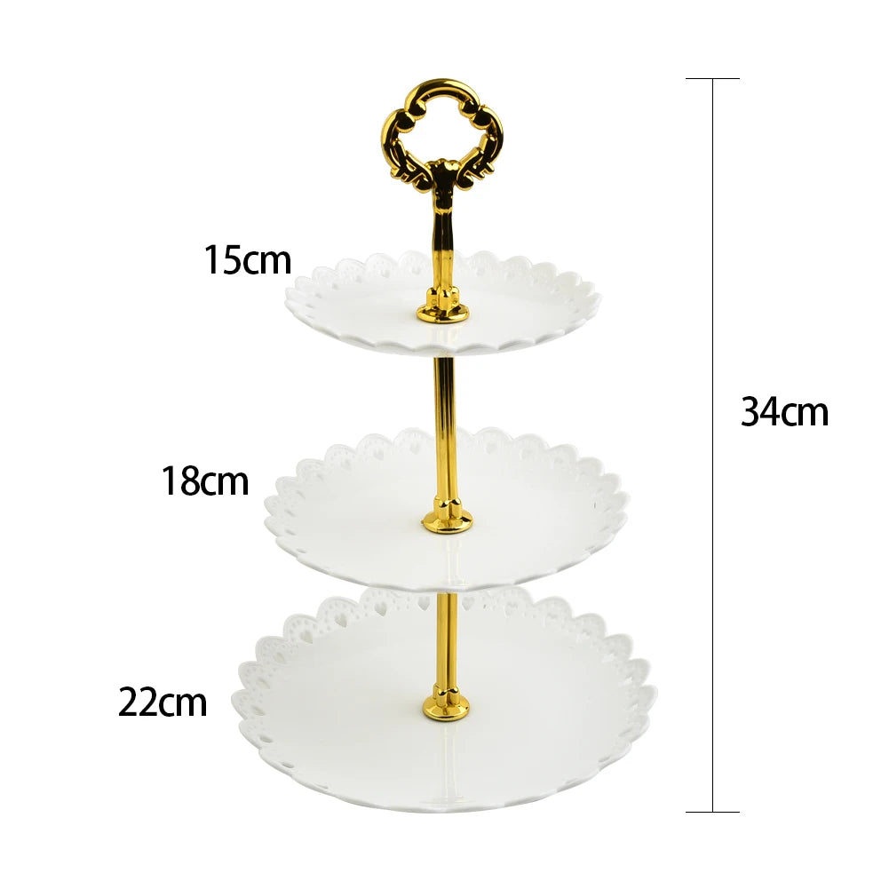 Cake  Fruit Plate Tray Display