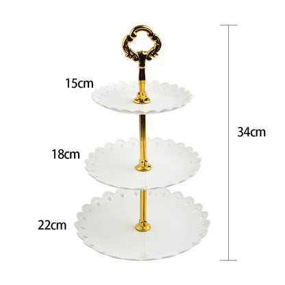Cake  Fruit Plate Tray Display