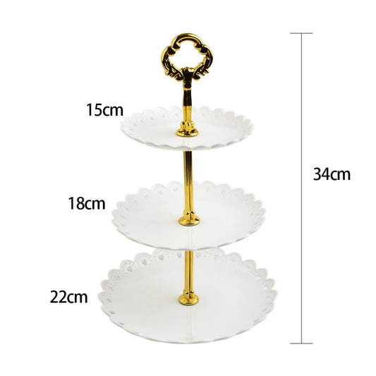 Cake  Fruit Plate Tray Display