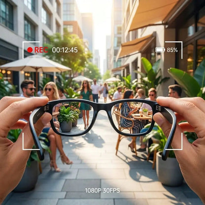 Consumer Electronics Smart Glasses, Video with Camera, Sunglasses,  Music Player