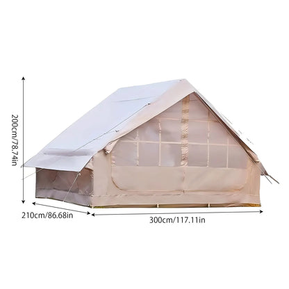 Inflatable Camping Tent with Skylight