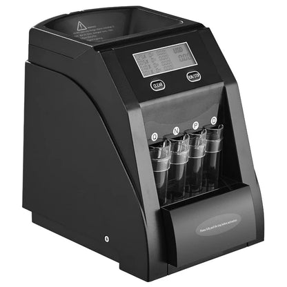 USD Coin Sorter, Coin Counter  and Wrapper Machine