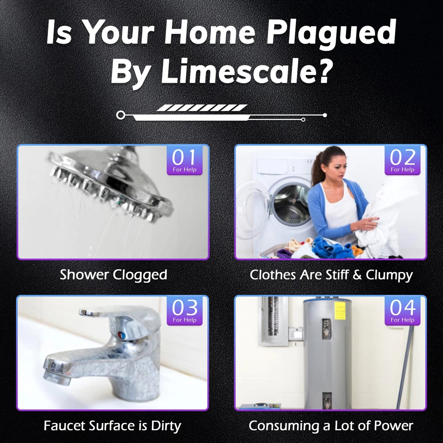Scale Removal & Prevention Anti Bacteria for Water heater