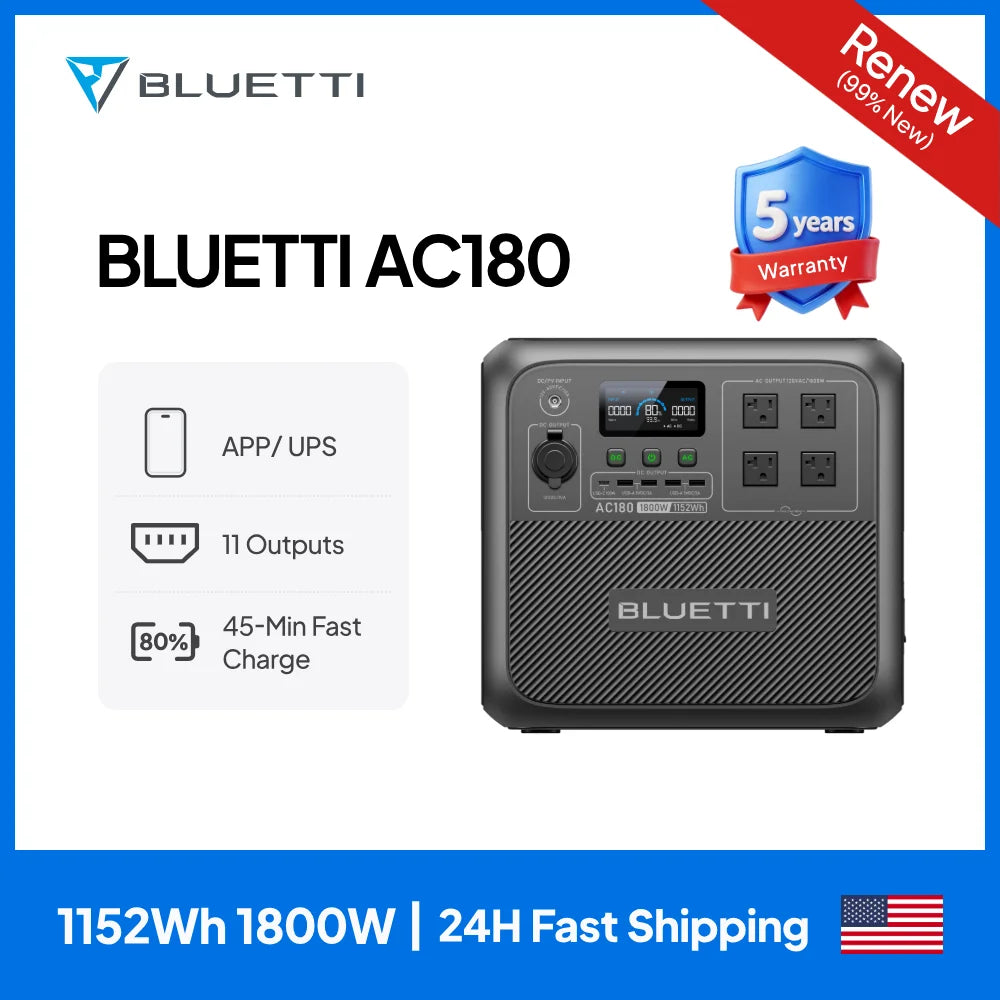 Portable Power Station 1800W  Generator