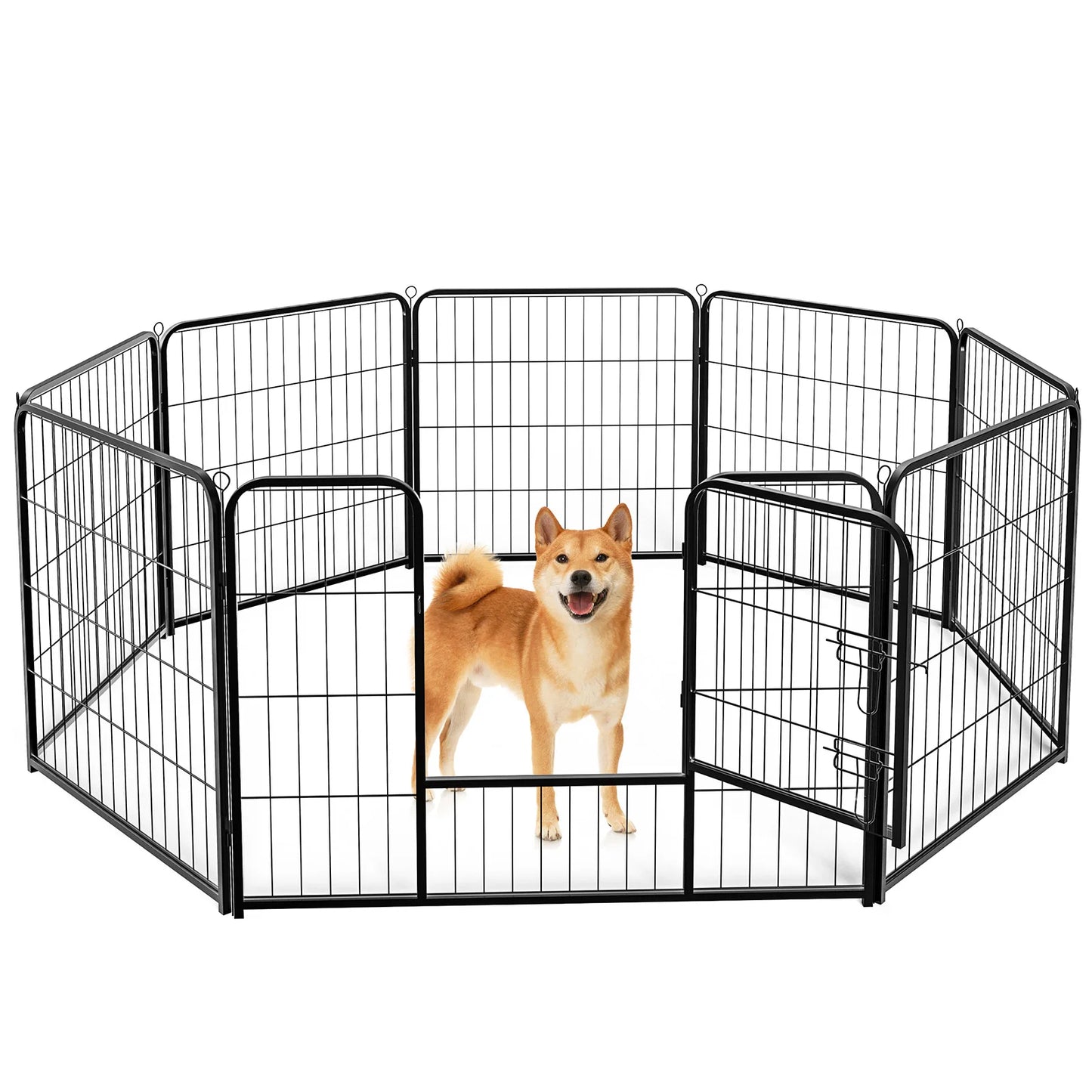 Dog Playpen  24 Inch to 32 Inch Foldable for Camping