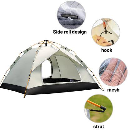 Compact Tent, Quick Setup Sunshade,  All-Weather