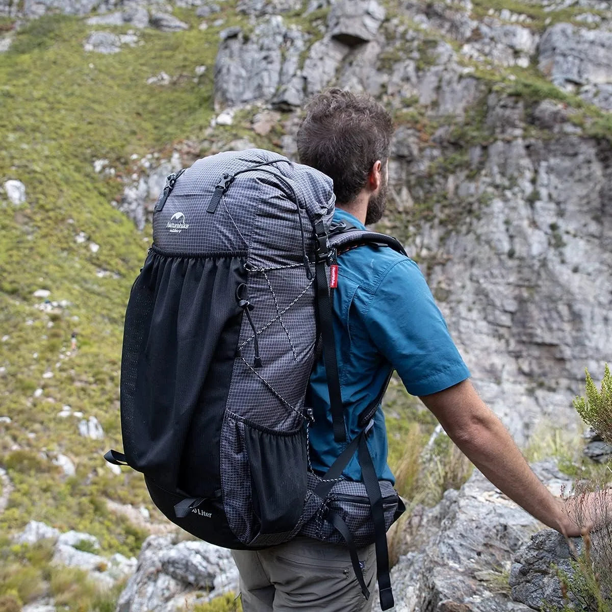 Outdoor Mountain Backpack, Travel Bag With Rain Cover